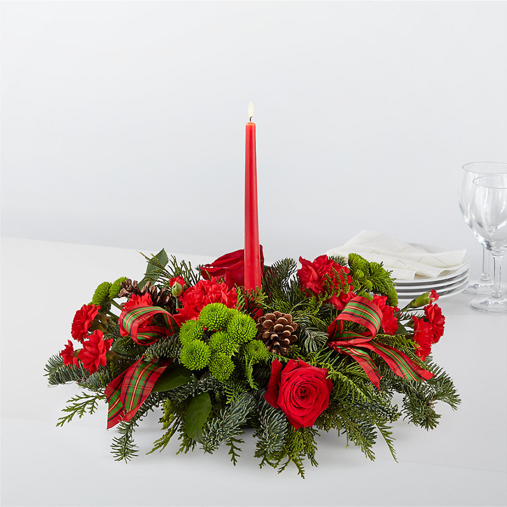 By the Candlelight Centerpiece – Hlm Floral Events, Los Angeles CA