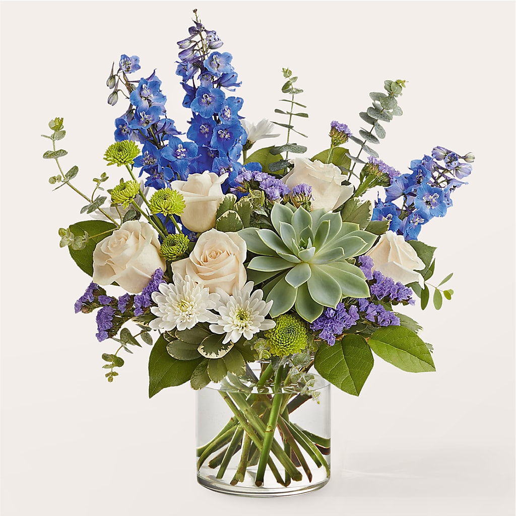 Cerulean Waves Bouquet – Hlm Floral Events, Los Angeles CA
