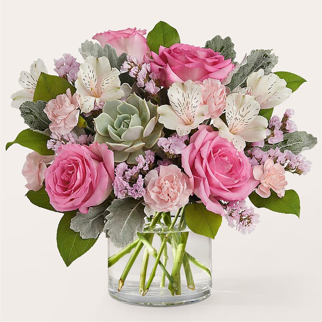 Dusty Rose Bouquet – Hlm Floral Events, Los Angeles CA
