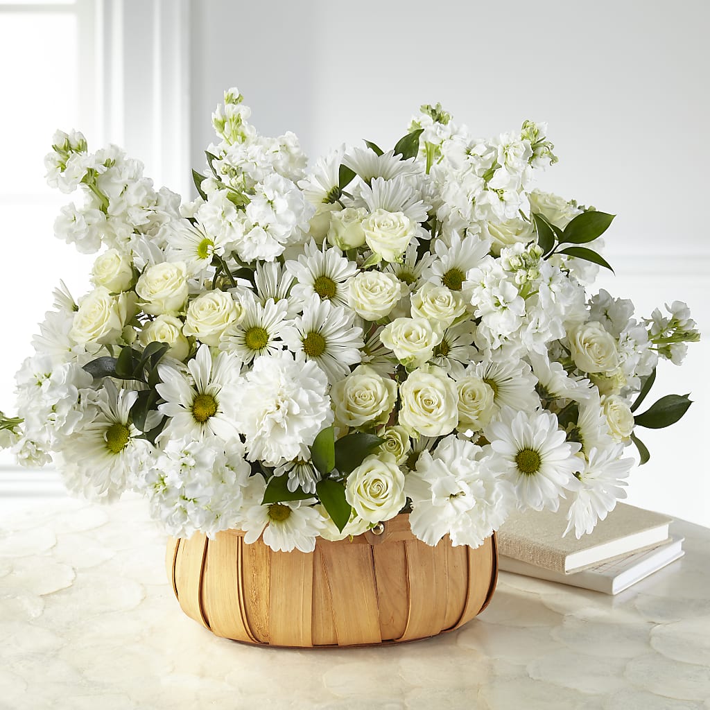 Graceful Garden Basket – Hlm Floral Events, Los Angeles CA