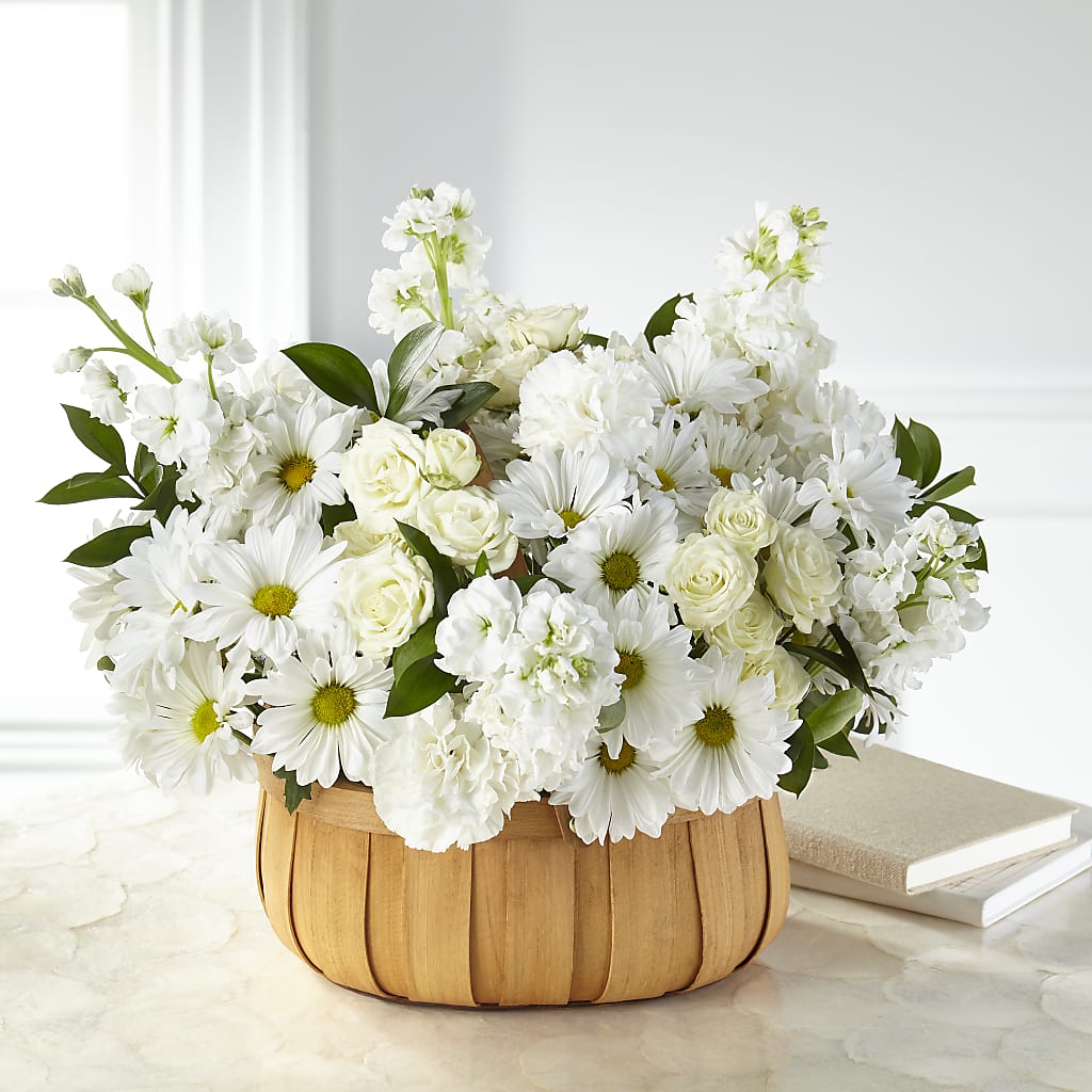 Graceful Garden Basket – Hlm Floral Events, Los Angeles CA