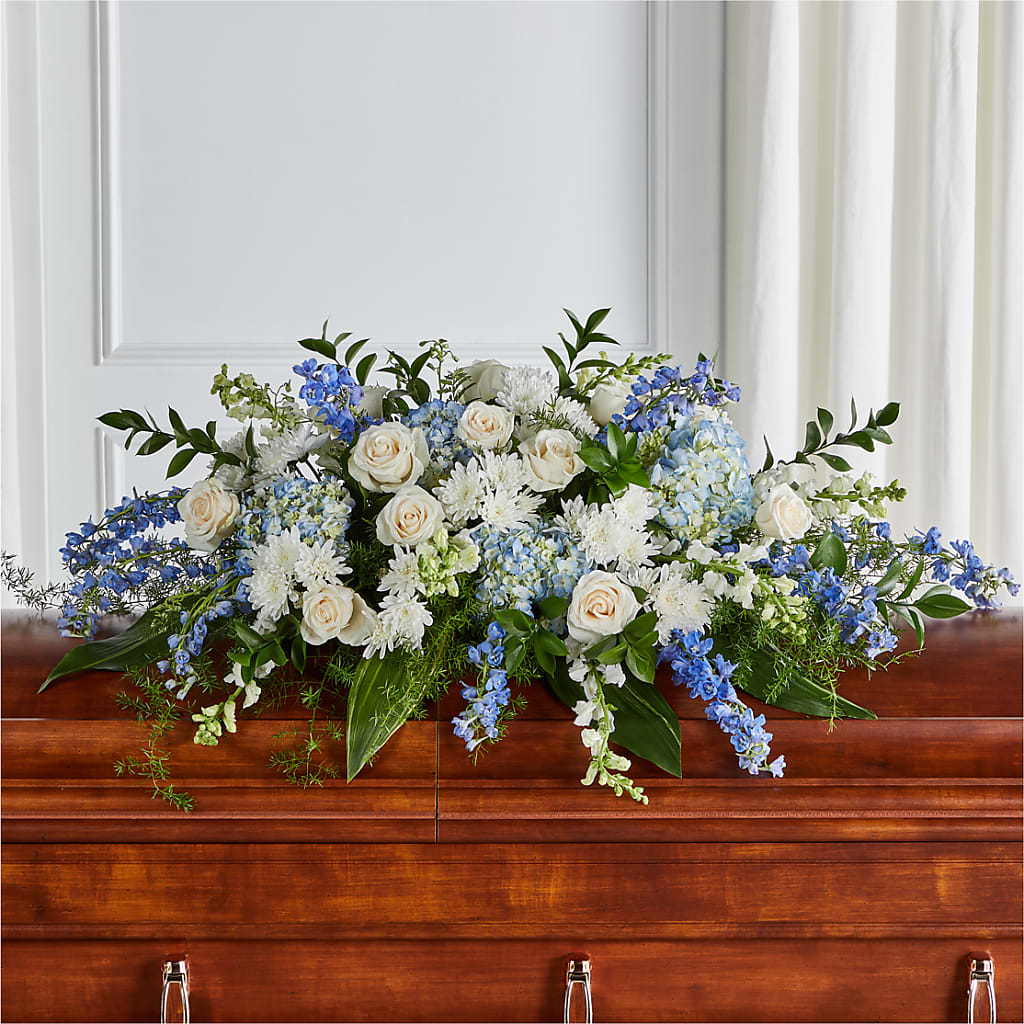 Timeless Essence Casket Spray – Hlm Floral Events, Los Angeles CA
