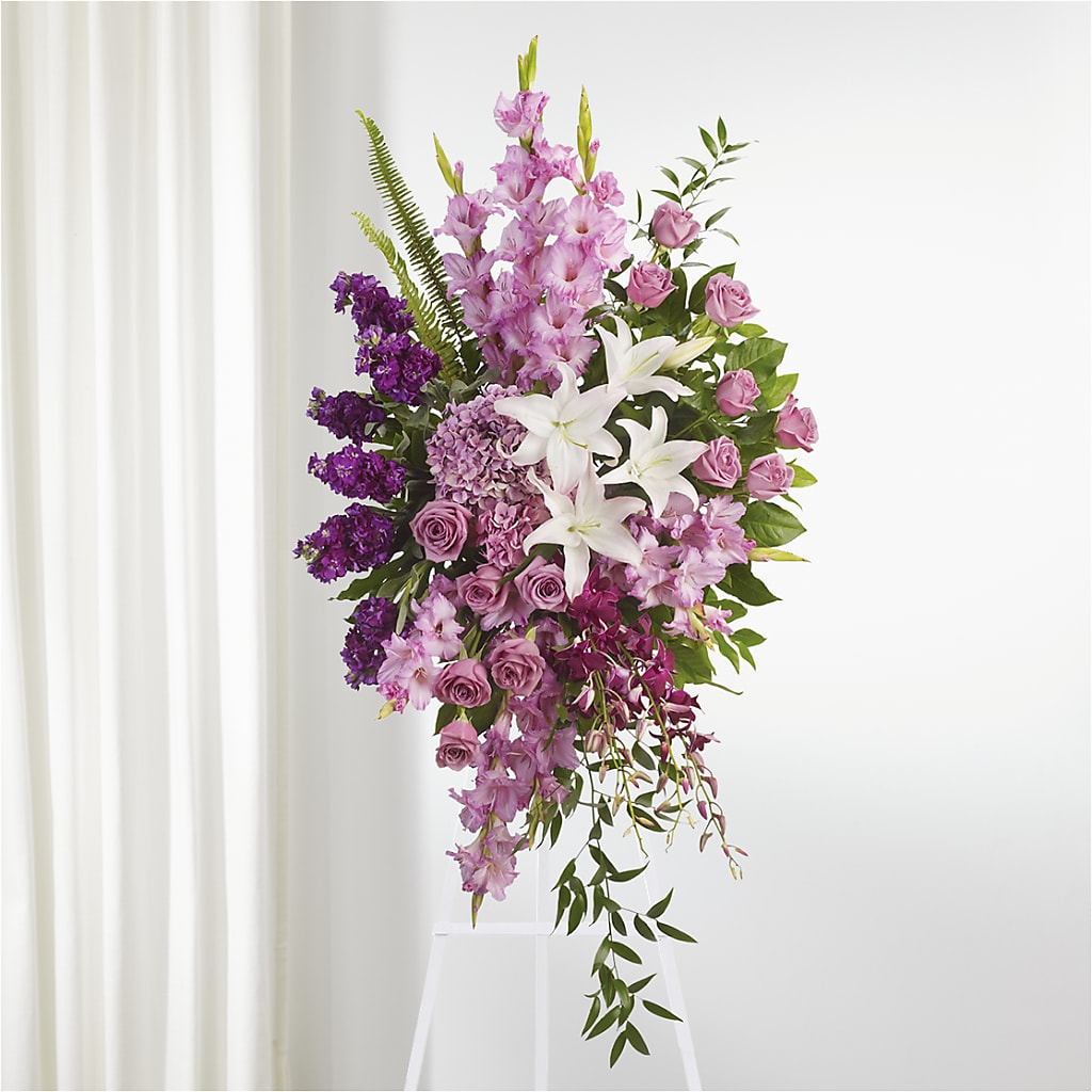 Never Alone Standing Spray – Hlm Floral Events, Los Angeles CA