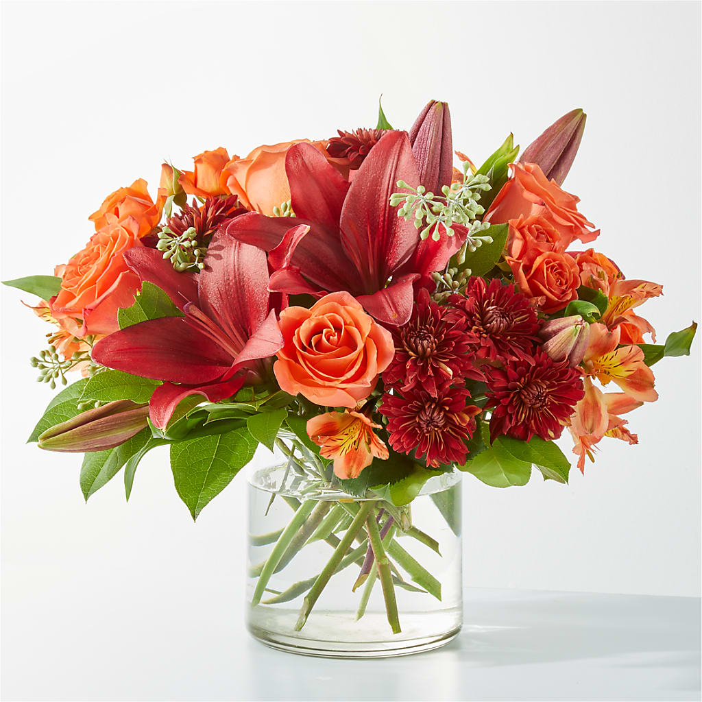 Crimson Leaves Bouquet – Hlm Floral Events, Los Angeles CA