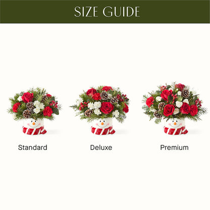 Jolly Snowman Bouquet –  Hlm Floral Events, Los Angeles CA