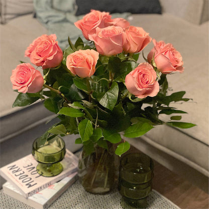Long Stem Pink Rose Bouquet –  Hlm Floral Events, Los Angeles CA
