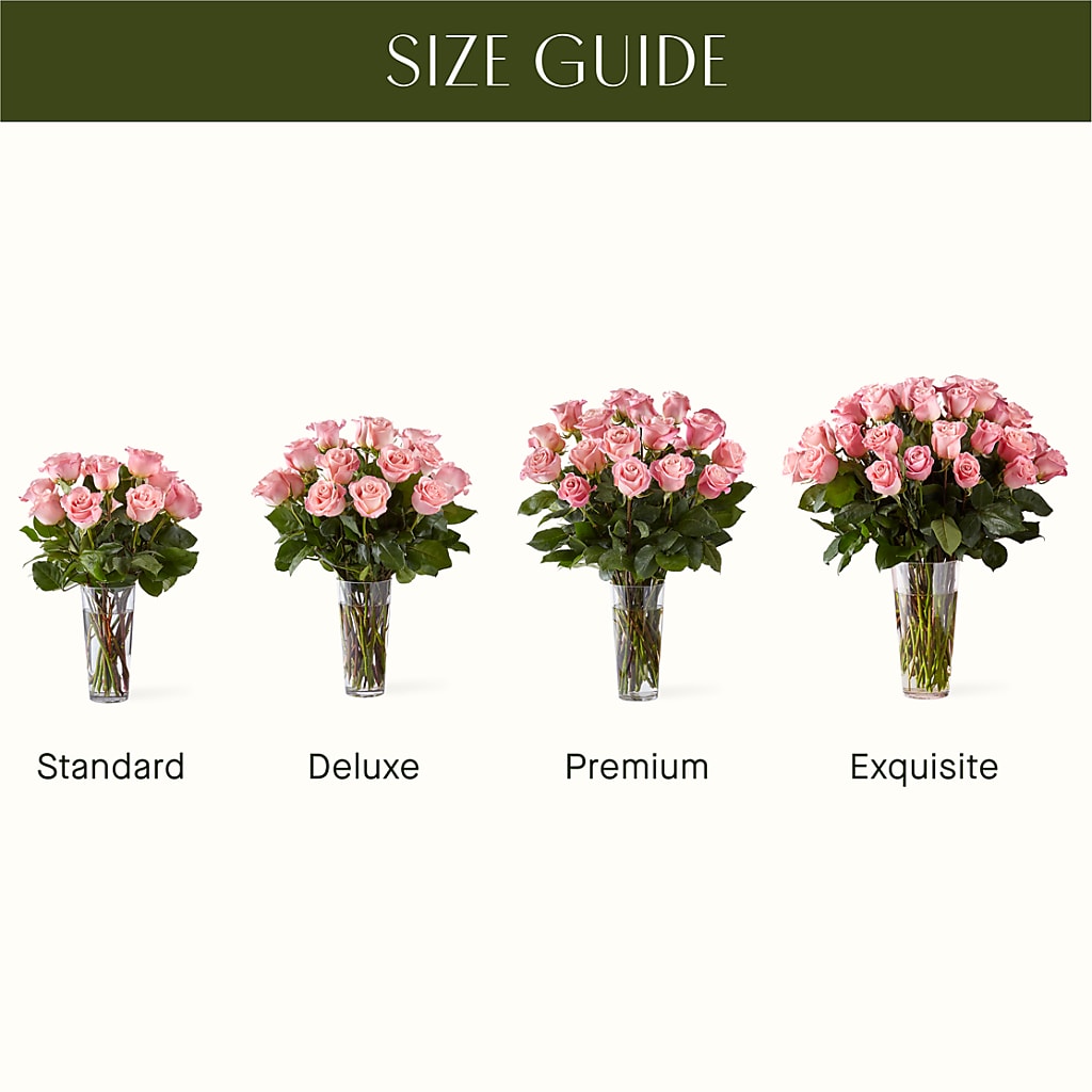 Long Stem Pink Rose Bouquet –  Hlm Floral Events, Los Angeles CA