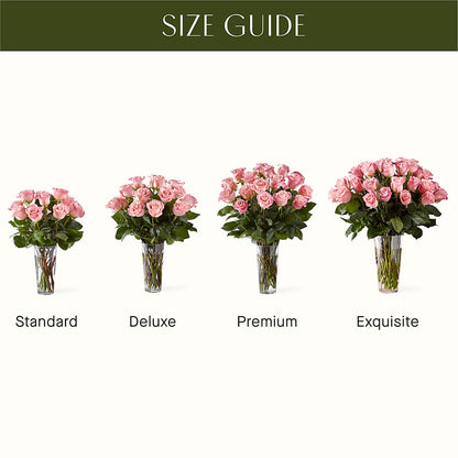 Long Stem Pink Rose Bouquet –  Hlm Floral Events, Los Angeles CA