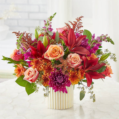 Burgundy Landscape Bouquet –  Hlm Floral Events, Los Angeles CA