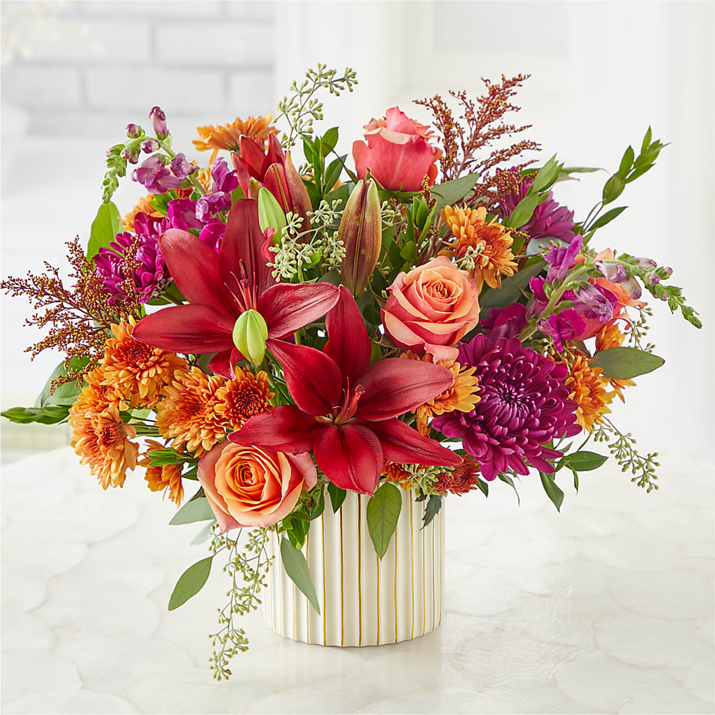 Burgundy Landscape Bouquet –  Hlm Floral Events, Los Angeles CA