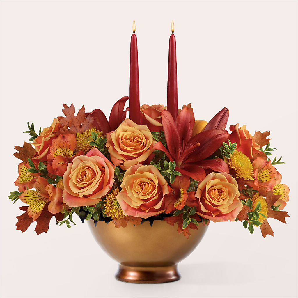 Harvest Table Centerpiece –  Hlm Floral Events, Los Angeles CA