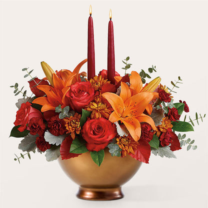 Fruits of Fall Centerpiece –  Hlm Floral Events, Los Angeles CA