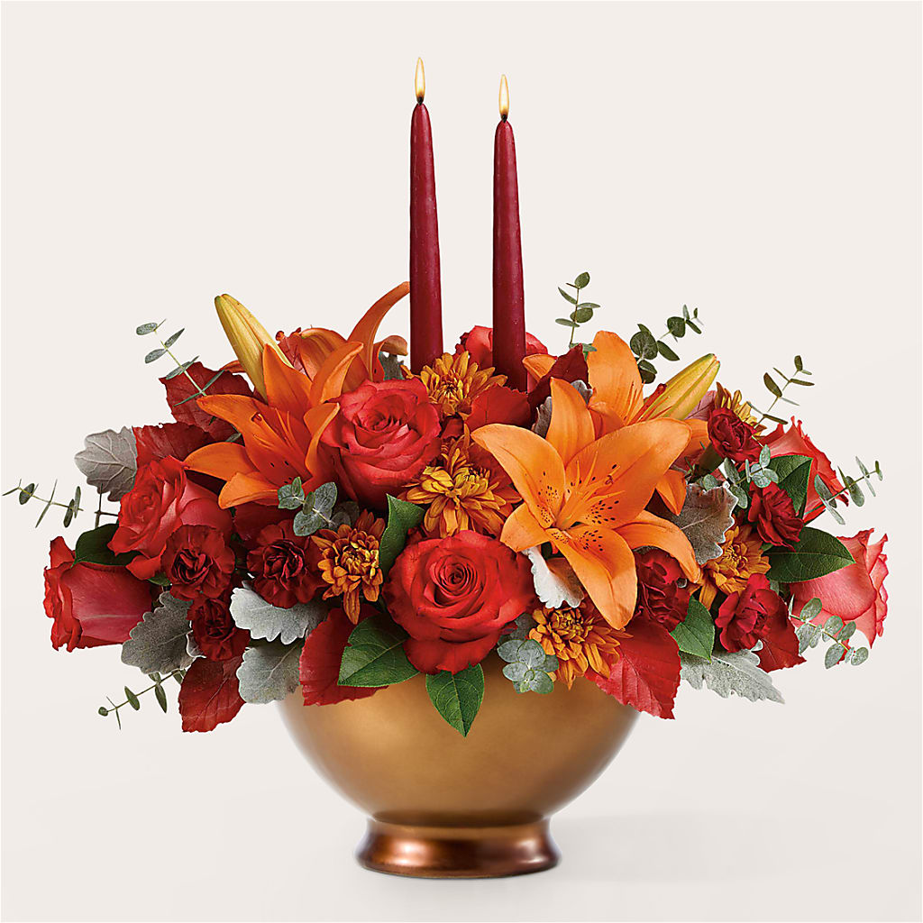 Fruits of Fall Centerpiece –  Hlm Floral Events, Los Angeles CA