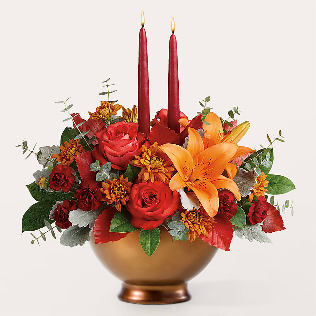 Fruits of Fall Centerpiece –  Hlm Floral Events, Los Angeles CA