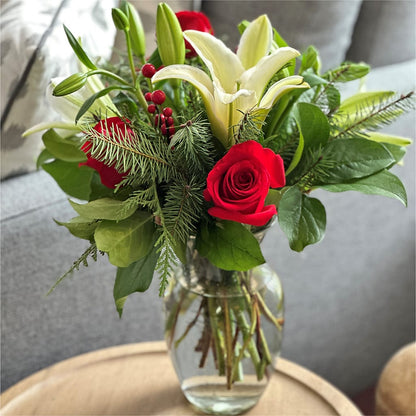 Sparkling Snowflakes Bouquet –  Hlm Floral Events, Los Angeles CA