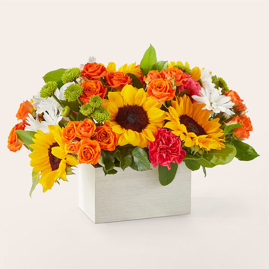 Sun-drenched Blooms Box Bouquet –  Hlm Floral Events, Los Angeles CA