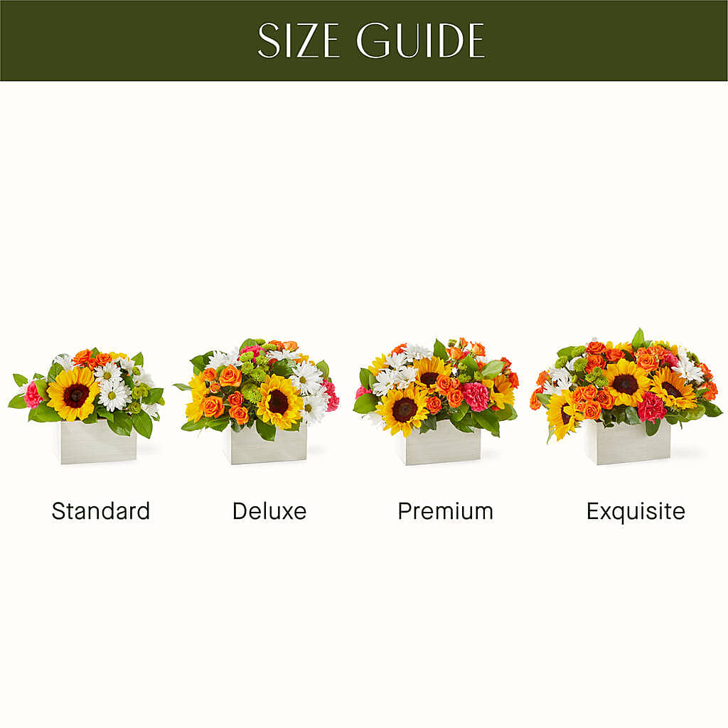 Sun-drenched Blooms Box Bouquet –  Hlm Floral Events, Los Angeles CA