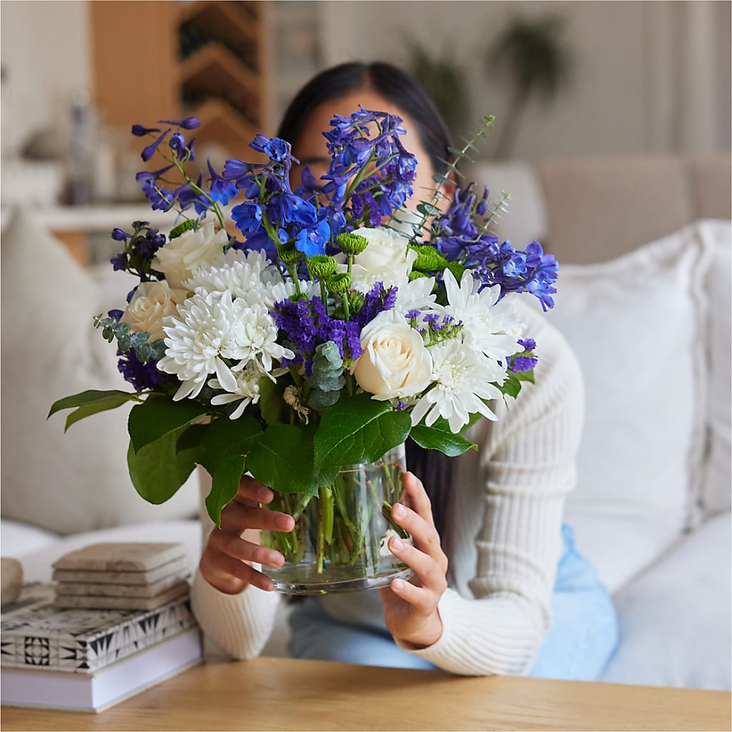 Cerulean Waves Bouquet –  Hlm Floral Events, Los Angeles CA