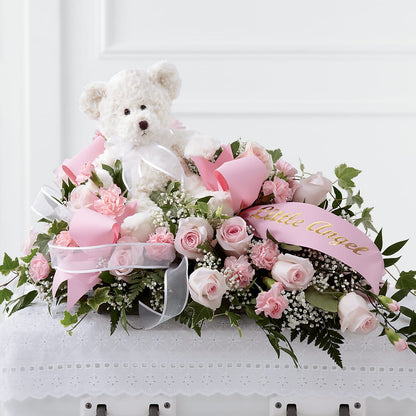 Touch of Sympathy Casket Spray –  Hlm Floral Events, Los Angeles CA