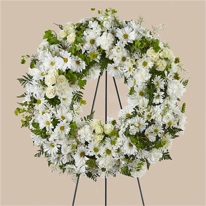 Faithful Wishes Wreath –  Hlm Floral Events, Los Angeles CA