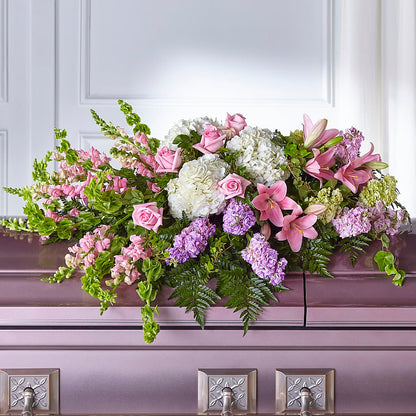 Life's Gratitude Casket Spray –  Hlm Floral Events, Los Angeles CA