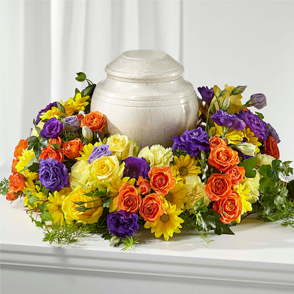 Blossoms of Remembrance Cremation Adornment –  Hlm Floral Events, Los Angeles CA