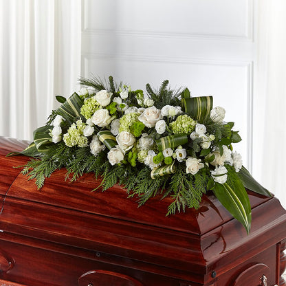 Hopeful Gesture Casket Spray –  Hlm Floral Events, Los Angeles CA
