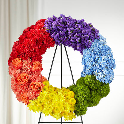 Circle of Love Wreath –  Hlm Floral Events, Los Angeles CA