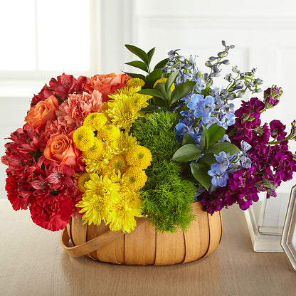 Prideful Basket –  Hlm Floral Events, Los Angeles CA