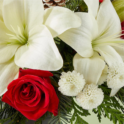 Seasonal Festivities Centerpiece –  Hlm Floral Events, Los Angeles CA