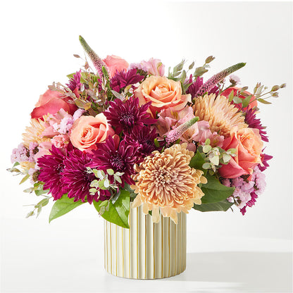 Berry Cobbler Bouquet with Ivory Vase –  Hlm Floral Events, Los Angeles CA