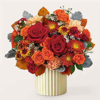 Merlot Bouquet with Ivory Vase –  Hlm Floral Events, Los Angeles CA