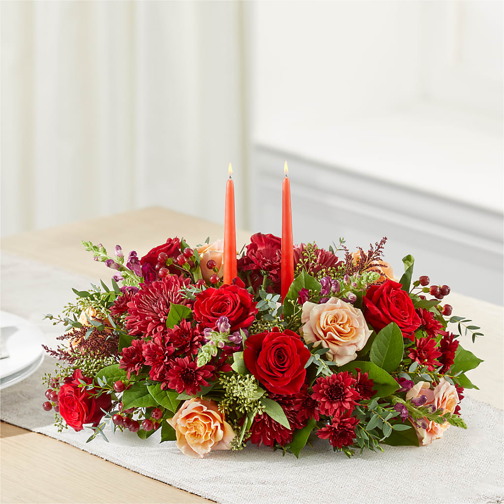 Most Thankful Centerpiece –  Hlm Floral Events, Los Angeles CA
