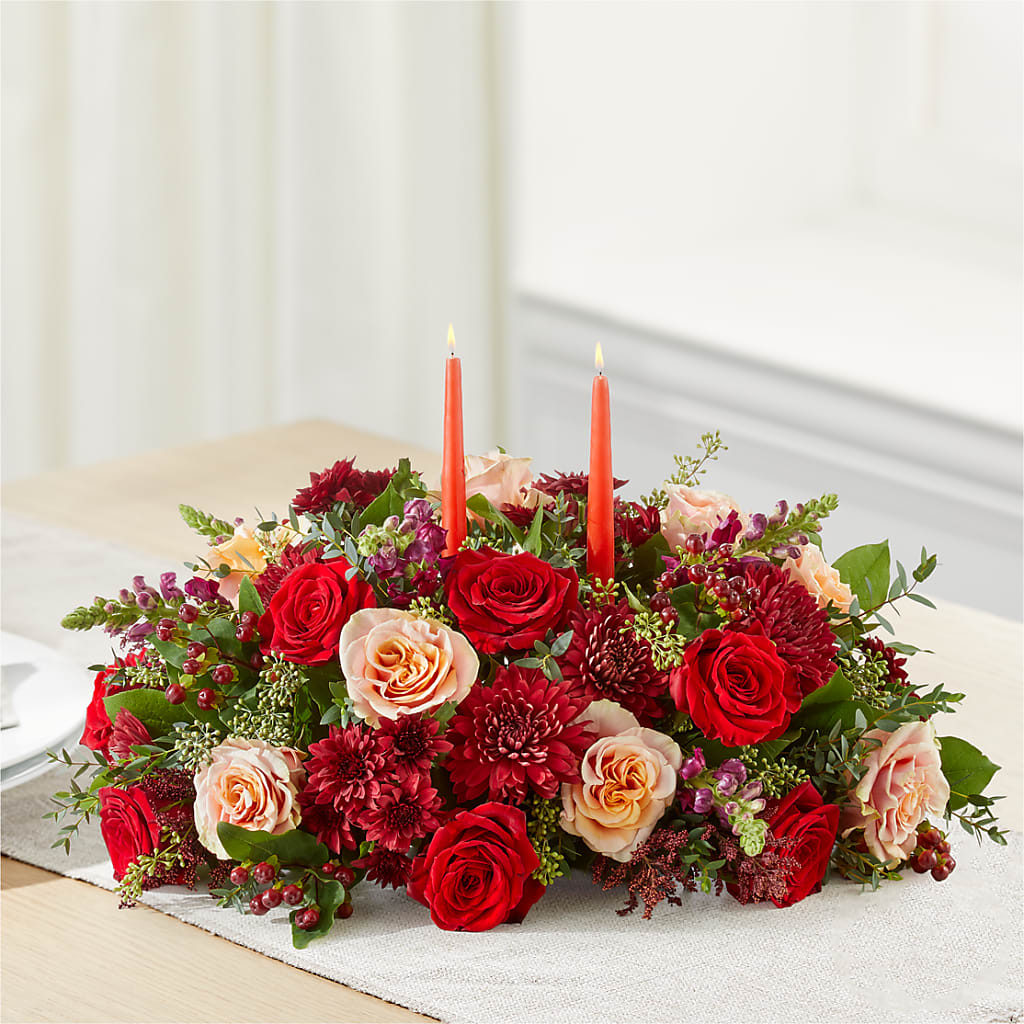Most Thankful Centerpiece –  Hlm Floral Events, Los Angeles CA