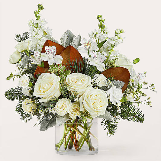 Fresh Snowfall Bouquet –  Hlm Floral Events, Los Angeles CA