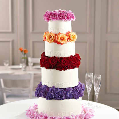 Infinite Love Cake Décor –  Hlm Floral Events, Los Angeles CA