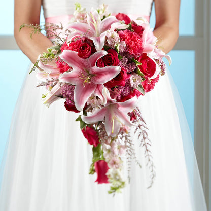 Lily & Rose Bouquet –  Hlm Floral Events, Los Angeles CA