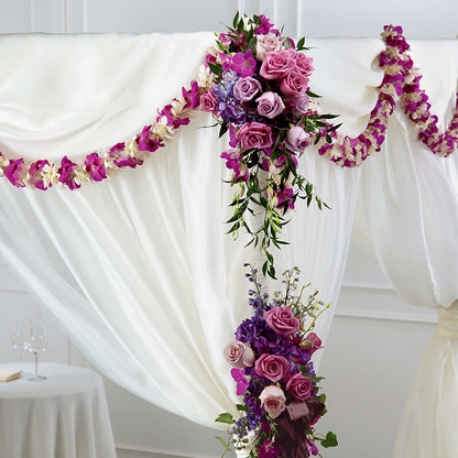 Color & Light Chuppah Decor –  Hlm Floral Events, Los Angeles CA