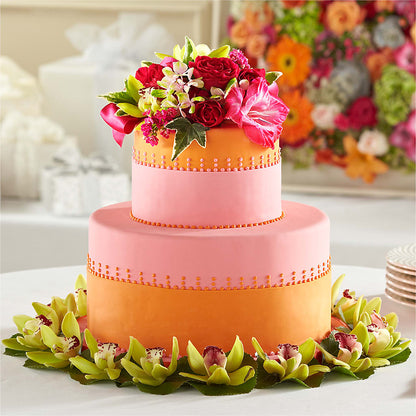 Sweet Citrus Cake Decor –  Hlm Floral Events, Los Angeles CA