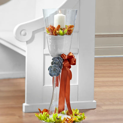 Matrimony Pew Decor –  Hlm Floral Events, Los Angeles CA