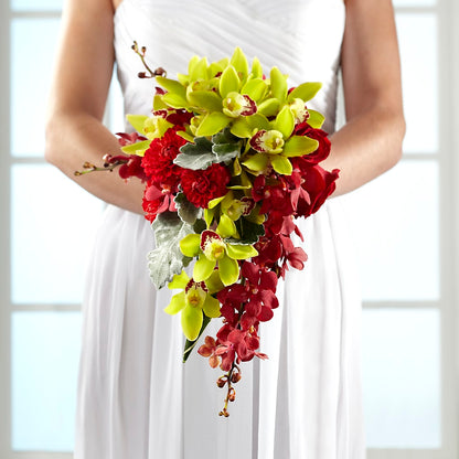Elegant Orchid Bouquet –  Hlm Floral Events, Los Angeles CA