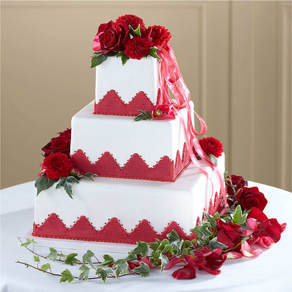Forever Happiness Cake Decor –  Hlm Floral Events, Los Angeles CA